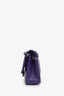 Pre-loved Chanel™ 2016 Purple Quilted Lambskin Medium Classic Double Flap Bag