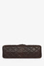 Pre-loved Chanel™ Brown Caviar Leather 2.55 226 Jumbo Double Flap Bag