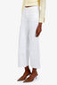 Reformation White Cary Low Rise Jeans Petite Size 23