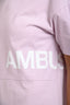 Ambush Pink Cotton T-Shirt Dress Size 2