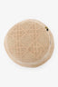 Christian Dior Tan Cotton 'Cannage Teddy-D Small Brim' Bucket Hat Size 57
