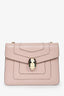 Bvlgari Pink Leather Serpenti Forever Small Crossbody Bag