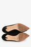Manolo Blahnik Black Lace Satin Hangisi Heels Size 7