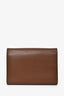Gucci Brown Leather GG Marmont Chain Wallet