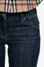 Burberry Vintage Blue Denim Flared Jeans Size 26
