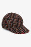 Fendi Brown and Black FF Monogram Baseball Hat