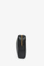 Versace Black Leather Medusa Pouch With Wrist Strap
