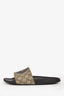 Gucci GG Supreme Canvas Wolf Slides Size 10 Mens