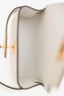 Hermès White Swift Leather Kelly Festival Charm