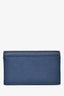 Prada Blue Saffiano Card Holder