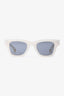 Jacquemus White Square Sunglasses