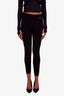 Prada Black Straight Leggings Size 40