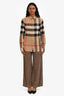 Brunello Cucinelli Brown Cotton Corduroy Pant Size 2