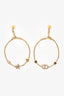 Christian Dior Gold Tone 'Clair D Lune' Crystal Star Bracelet Set
