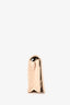 Pre-loved Chanel™ 2020 Cream Caviar CC Boy Wallet On Chain