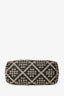 Bottega Veneta Beige/Black Intrecciato Medium Pavone Tote