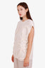 Loewe White Wool Anagram Sleeveless Sweater Size XS