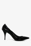 Prada Black Patent Pump Size 41