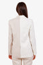 Veronica Beard White/Beige Linen 'Braeton' Dickey Jacket Size 2