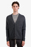 The Row Grey Cashmere Dine Cardigan Size S Men's