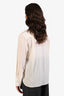 Stella McCartney White/Cream Silk Button Down Shirt Size 40