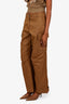 Sandro Brown Cotton Cargo Pants Size 36