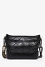 Pre-loved Chanel™ 2018 Black Lambskin Leather Small Gabrielle Bag