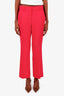 Gucci Pink Straight Leg Pants Size 42