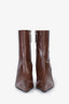 Our Legacy Brown Castagno Leather Pointed Toe Slim Boot Size 36