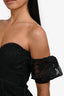 For Love & Lemons Black Lace Mini Bustier Dress Size S