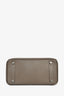 Hermès 2011 Etoupe Epsom Leather Bleu Izmir Verso Birkin 30 PHW