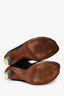 Vetements Black Rib Knit Stretch Blue Heels Size 36