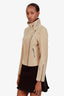 Mackage Brown Suede Moto Jacket Size S