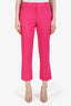 Frame Pink Le Crop Mini Boot Trousers Size 6