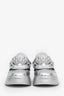 Versace Silver Medusa Low Top Sneakers Size 40
