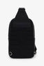 Christian Dior 2025 Black Oblique Jacquard Leather Rider 2.0 Sling Bag