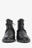 Stuart Weitzman Black Leather Studded Zip Up Boots Size 6.5