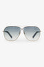 Tom Ford Grey Aviator Sunglasses