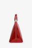 Louis Vuitton Cherry Red Vernis Leather Alma GM Bag