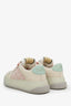 Gucci Beige/Pink GG Leather-trimmed Canvas Screener Sneaker Size 36