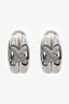 Chaumet 18K White Gold Diamond Crossover Lien Earrings