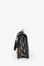 Christian Dior Navy Oblique Jacquard Dioraddict Bag with Strap