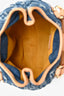Louis Vuitton 2005 Monogram Denim 'Pleaty' Top Handle Bag