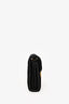 Gucci Black GG Marmont Chain Wallet Matelasse Velvet Mini