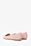 Valentino Pink Crystal-Studded Loafers Size 38