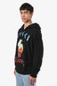 Gucci x Disney Black Cotton Donald Duck Hoodie Size L Mens