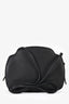 Loro Piana Black Grained Leather Sesia Crossbody Bag