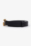 Gucci Black Leather GG Marmont Thin Belt