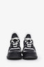Louis Vuitton Black/White Mesh Leather Archlight Sneakers Size 39.5