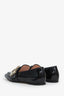 Roger Vivier Black Patent Leather 'Très Vivier' Embellished Loafers Size 36.5
